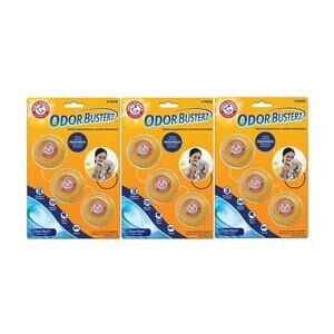 New Arm & Hammer Odor Busterz 3 Pack Odor Eliminator Closet Laundry Travel Gear